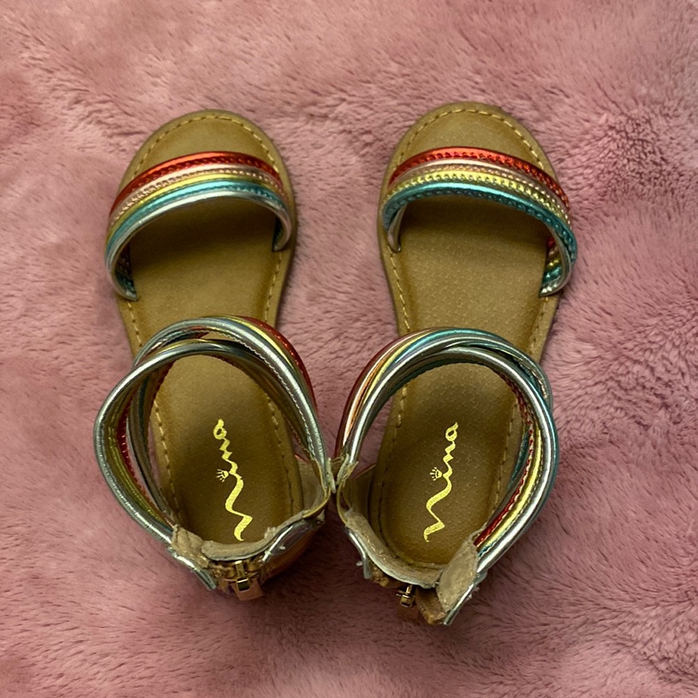 Nina rainbow sandals